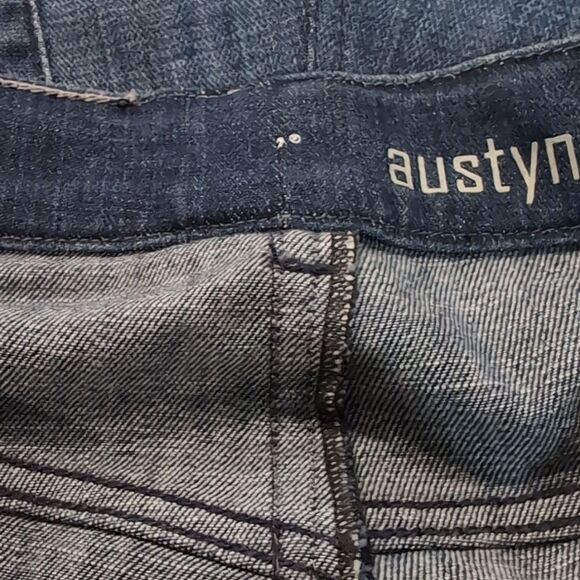 7 For All Mankind Austyn Straight Leg Jeans Men’s Sz 33 *Altered* - Picture 11 of 12